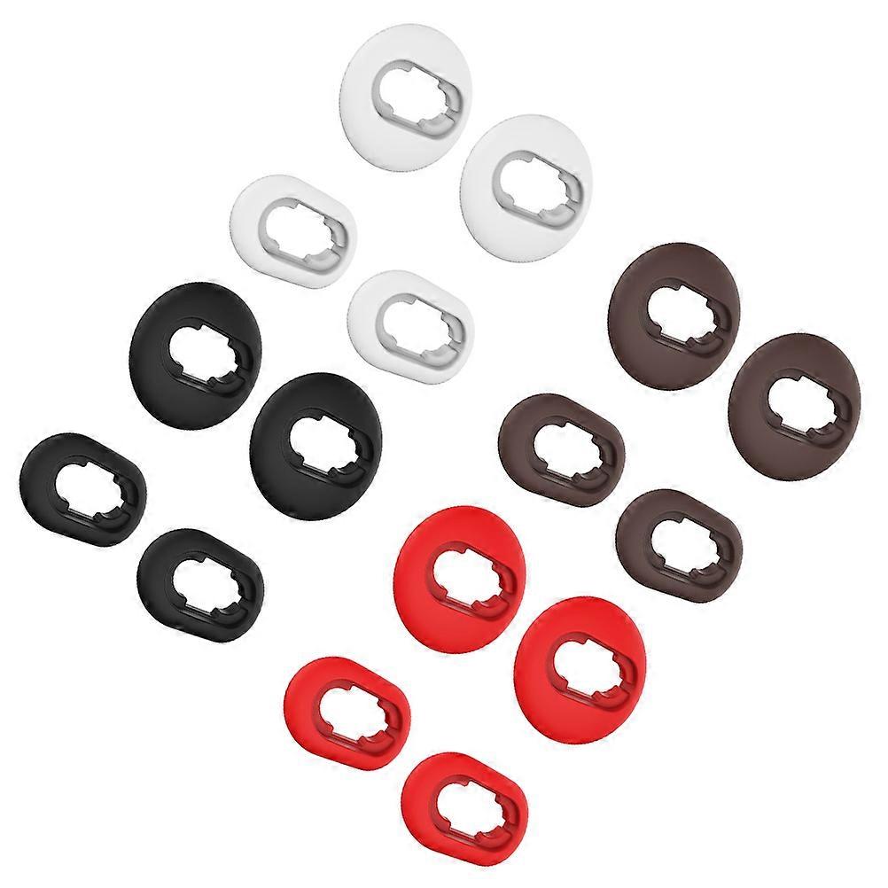 Earplug Accessories 8 Pairs Premium Silicone Ear Tips For Running With To Clean Does Not Affect Charging