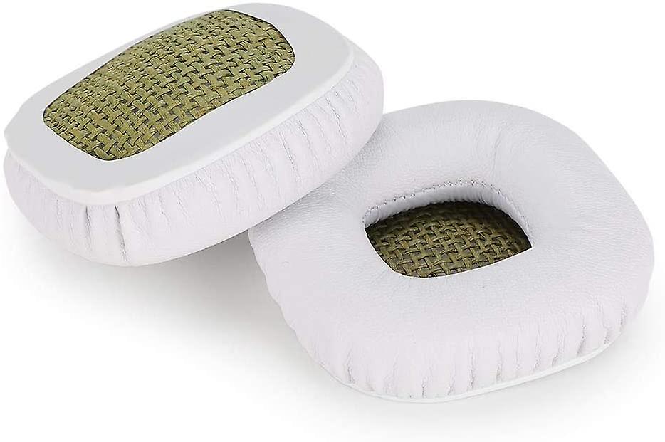 Replacement Earpad for Marshall Major II Replacement Ear Pads Cushion Kit 1 Pair (White)