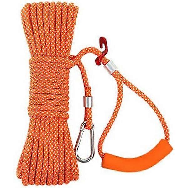 庭用太い物干し竿、アウトドア、オレンジ5mを締めやすい