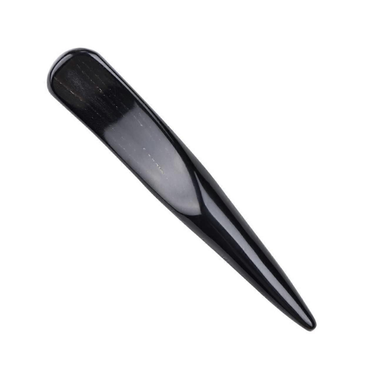 Horn scraper plate Gua Sha tool made from buffalo horn