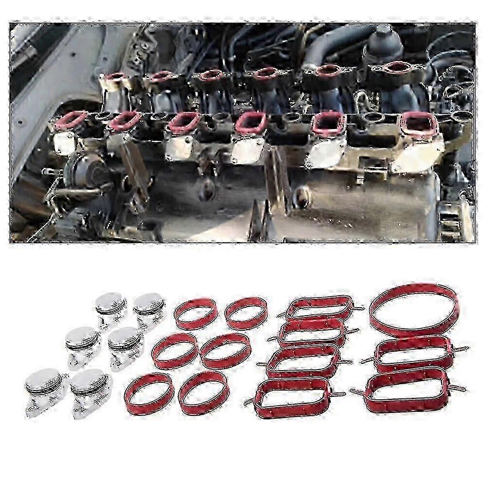 6*22mm / 6*33mm Swirl Blanks Flaps Repair Delete Kit For Bmw E87 E46 E90/91/92 E39 E60/61 E38 E65 E83 E53 E70 M47 M57