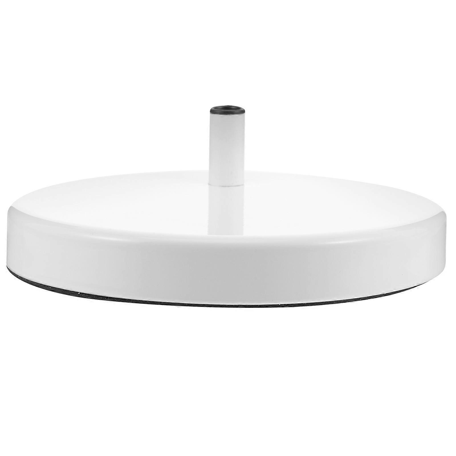 DIY Table Lamp Base for Desk Lamps in White Iron Material for Small Spaces