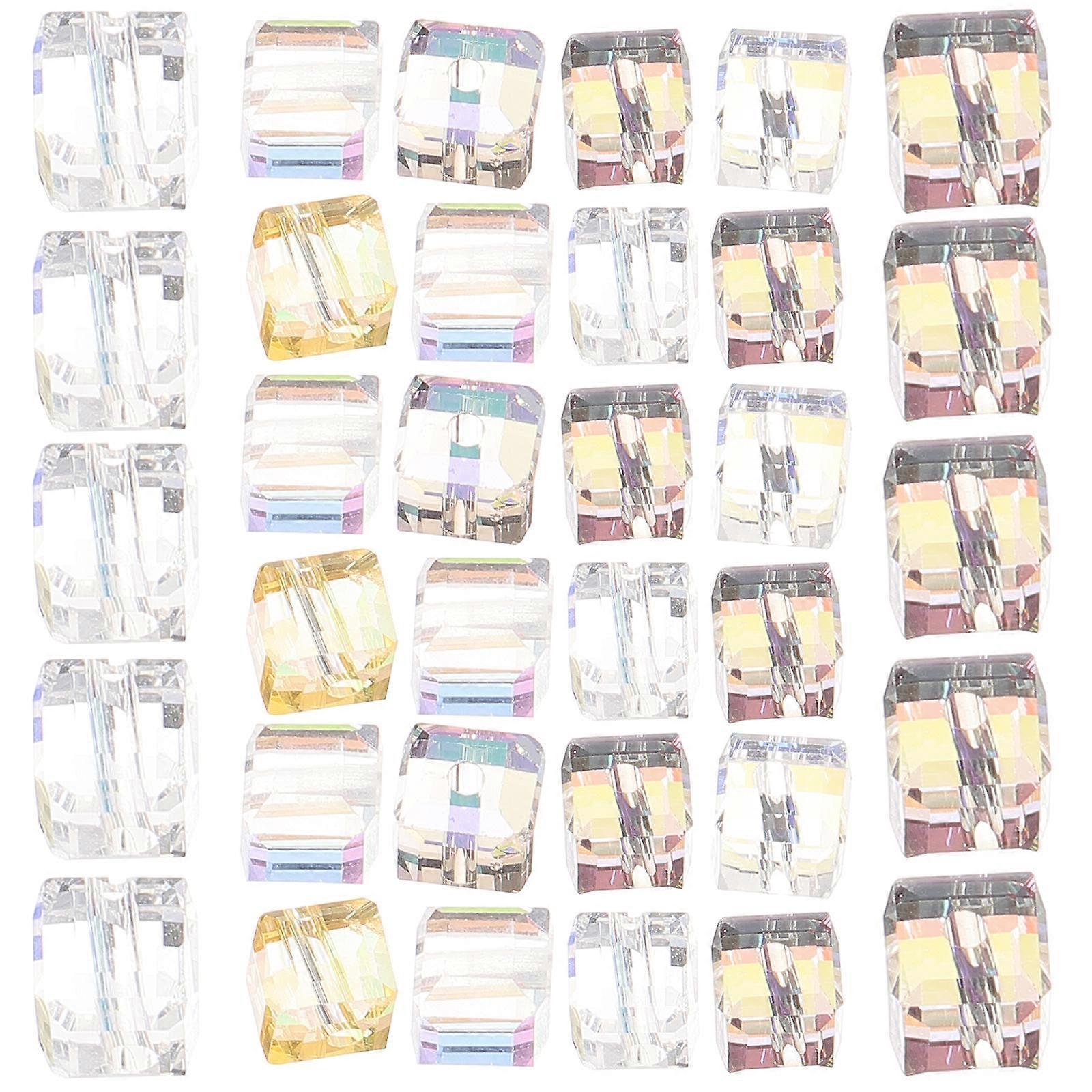 Jewelry Making Beads 100Set Assorted Glass Beads Designed For Craft Projects Sized 0.6x0.6cm For DIY Creations