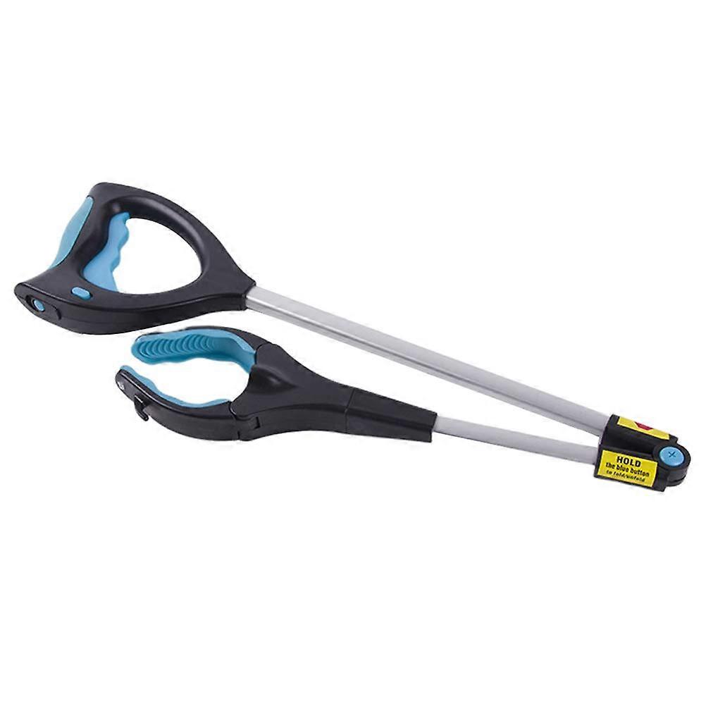 Reacher Grabber Tool - Lightweight Foldable Long Arm Picker, Mobility Aid for Elderly and Disabled, 32 Inch Extender Gripper
