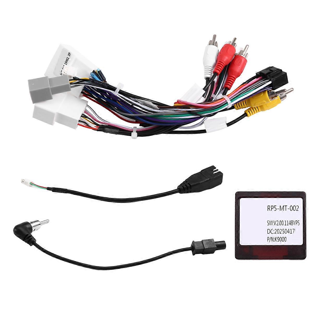 Car Radio CAN Bus Decoder CANBus Power Cable Canbus Adapter Wiring Harness for 2014-2020