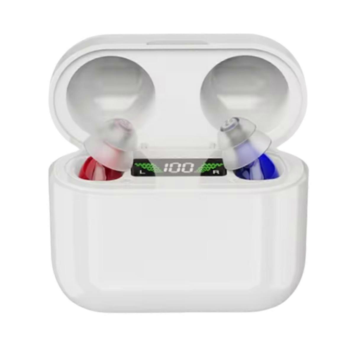 Rechargeable Elderly Hearing Aid Deaf Hearing Aids Digital Display Wireless Hearing Amplifier Listening Device