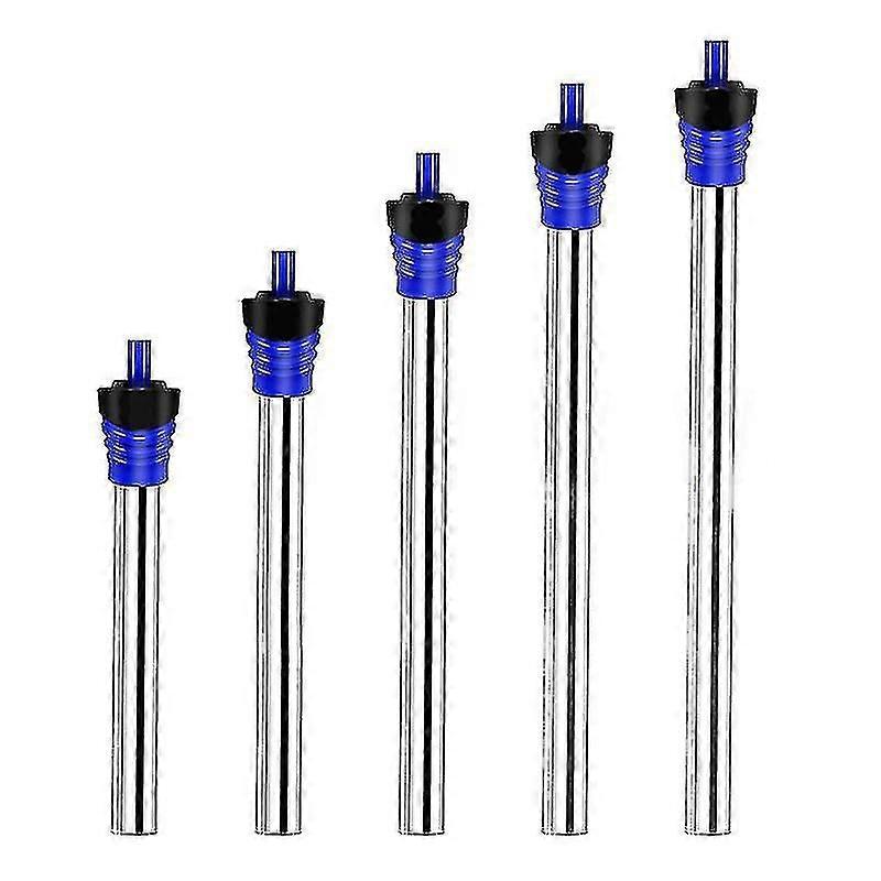 Aquarium heater, power options from 50 to 500 watts, fully submersible with precise temperature control