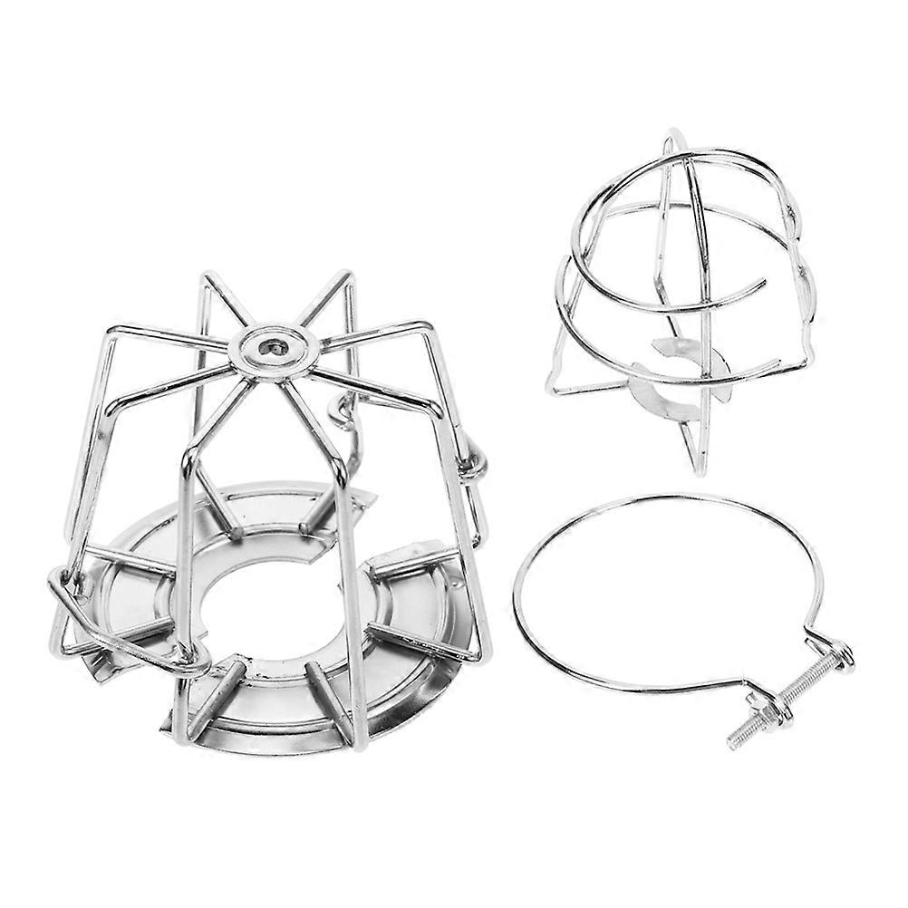 Sprinkler Fire Sprinkler Cover for 2Pcs Silver Iron