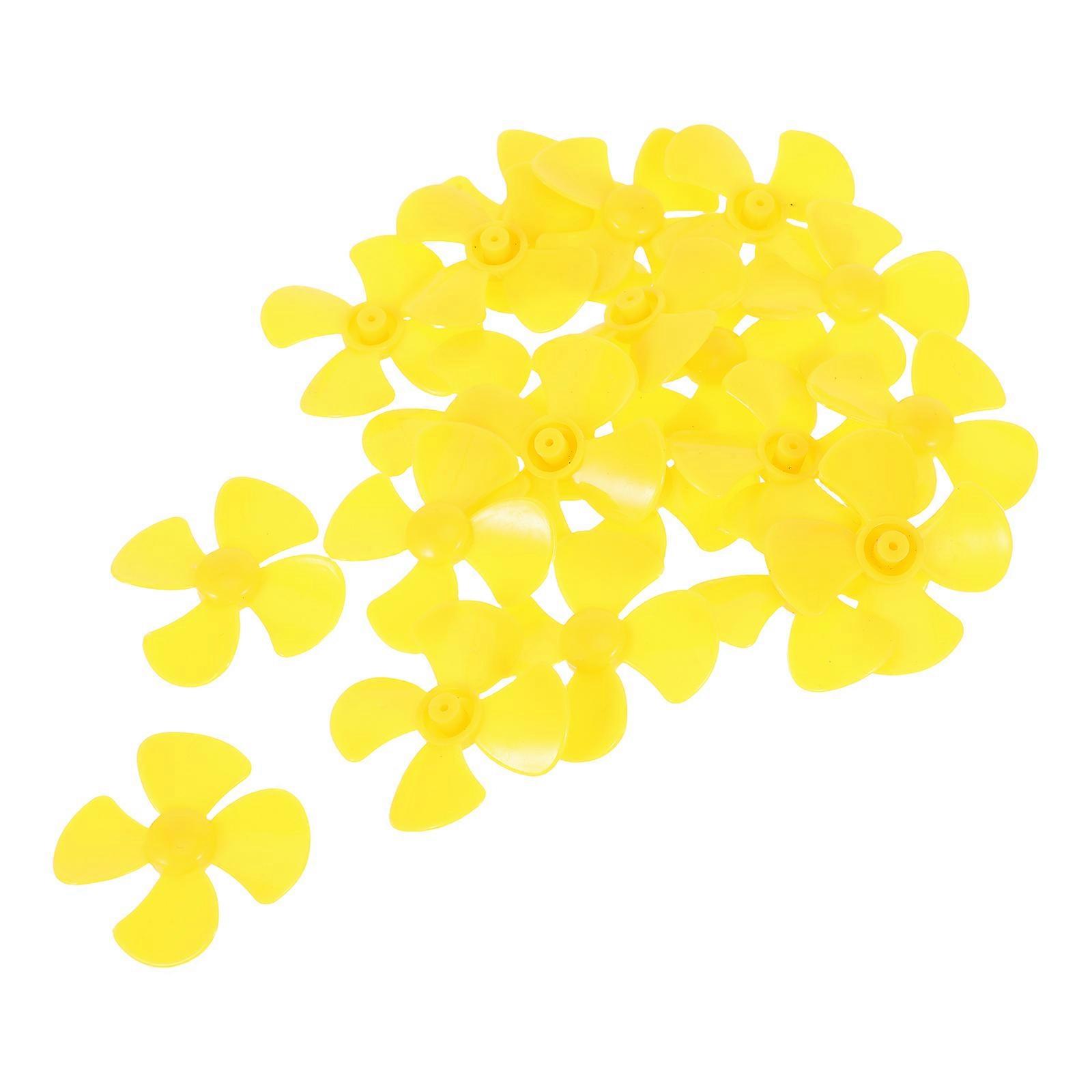 20pcs Micro Props: Mini Motor Fan for DIY Aircraft, Boats, Science Models & Small Projects 40mm