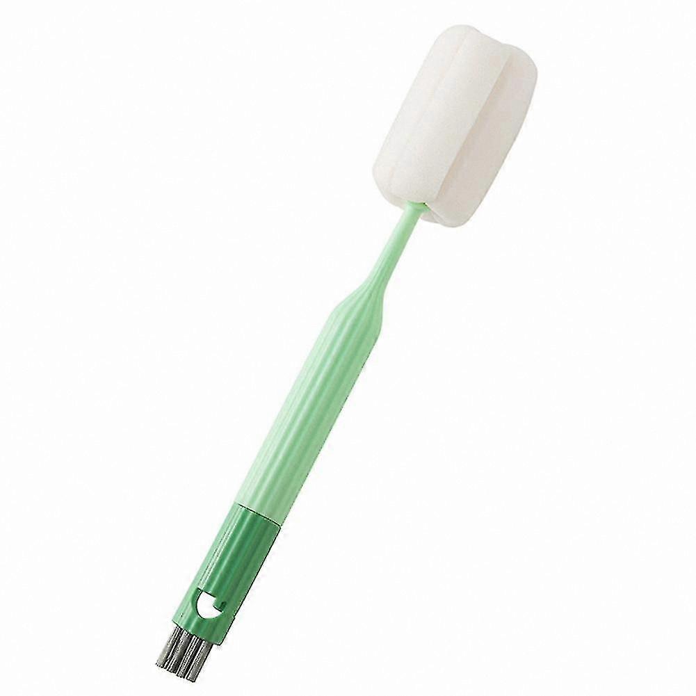 4-in-1 Soft Sponge Bottle Cleaning Brush with Multifunctional Design for Water Bottles and Containers