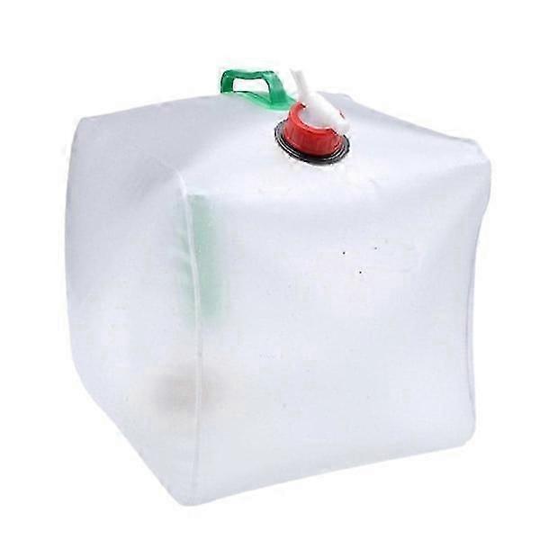 蛇口付きTGウォーター缶、折りたたみ式 - 20 L透明