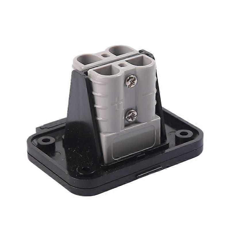Forklift connector base Anderson 50A 600V plastic fixed bracket battery