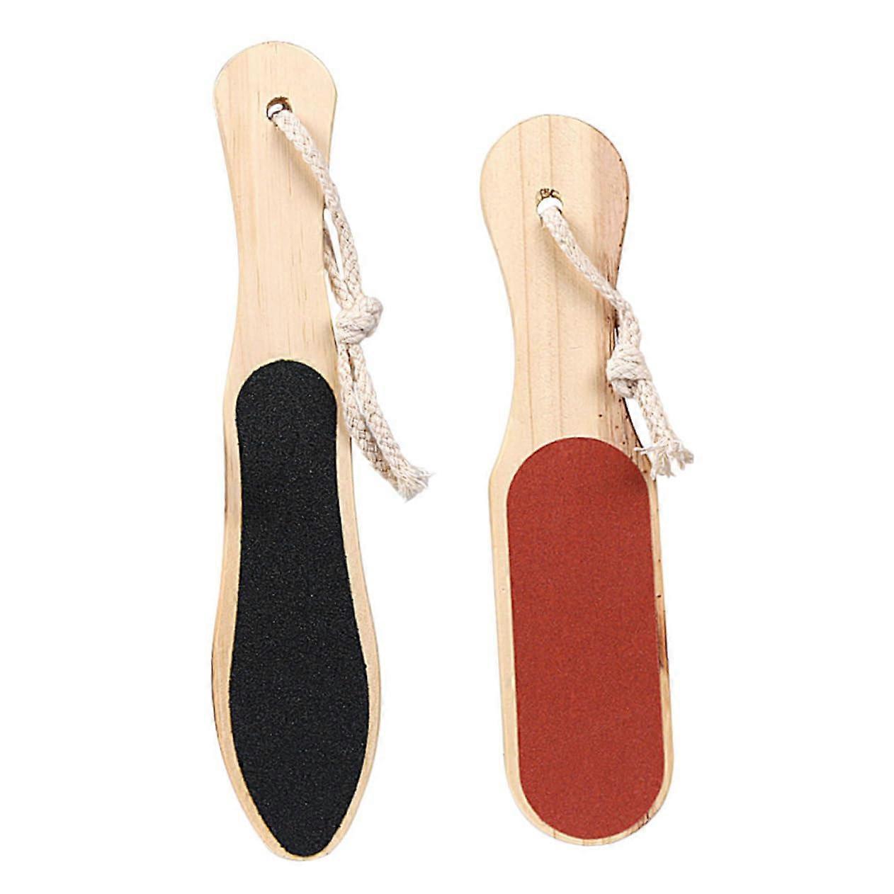 Double-Sided Foot File Ergonomic Callus Remover Reusable Pedicure Tool For Smooth Feet Pack Of 2