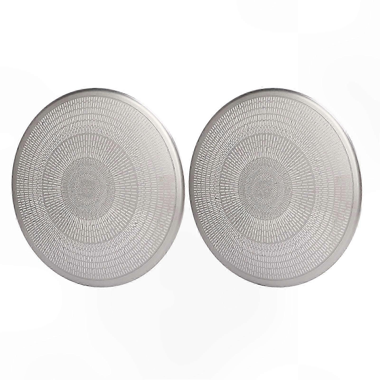 2-balení nerezových krytů reproduktorů do auta kompatibilní s různými modely 2007-2021