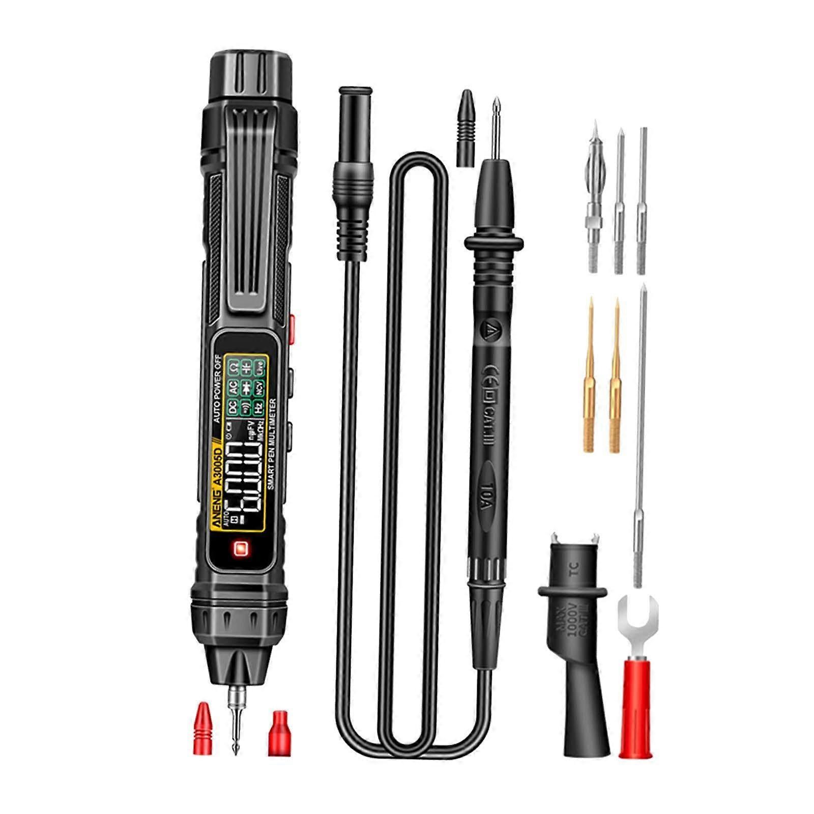 Pen Digital Multimeter Current Meter NonContact  Precision Heavy Duty Voltage Tester NonContact Voltmeter Office Update