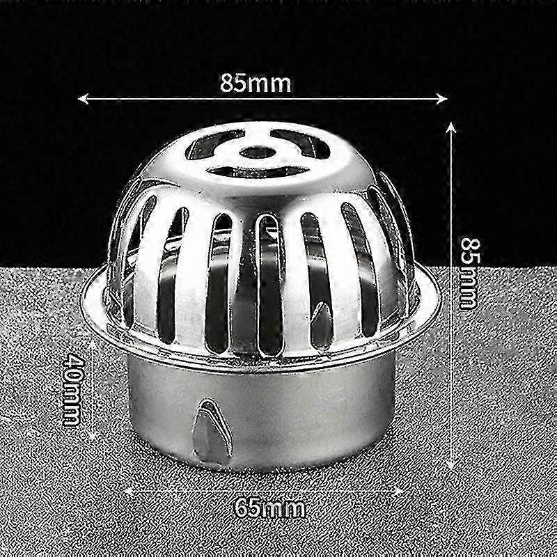 Stainless Steel Gutter Guard for Sink and Roof Drain Pipe Anti-Clogging Strainer Fitting Stopper for Debris Protection