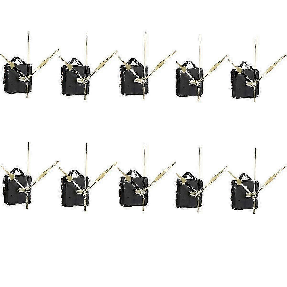 10 Set Quartz Clock Movement Hands Kits Wall Clock Movement Repair Clock