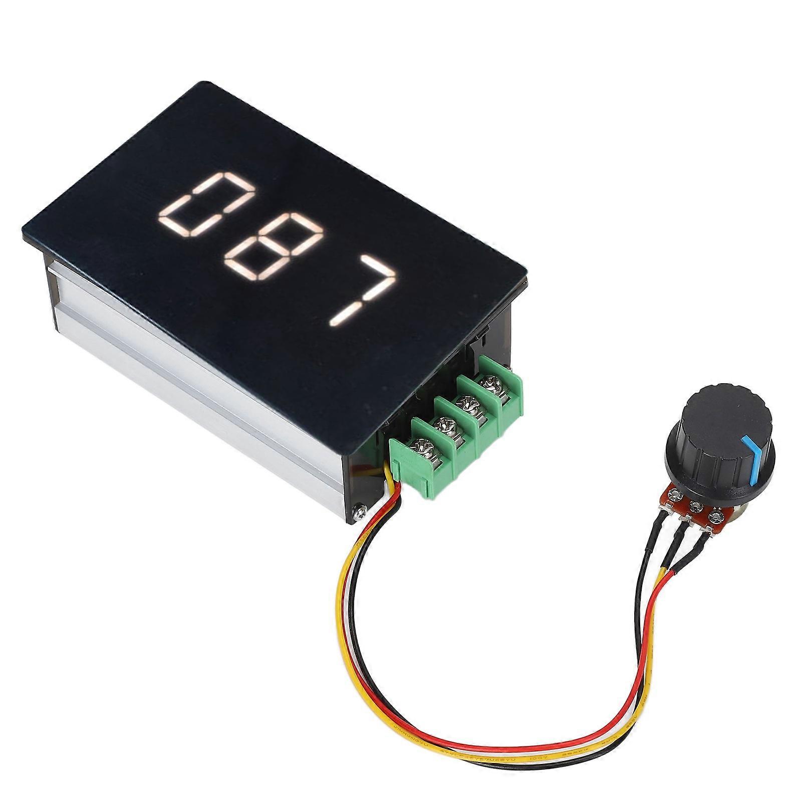 DC Motor Speed Controller PWM Regulator CW CCW Rotation Stepless Regulation 6‑60V 30A