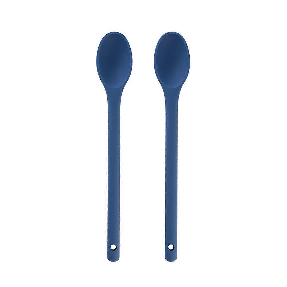 Silicone Stirring Spoon for Blue Cooking Tool 2Set