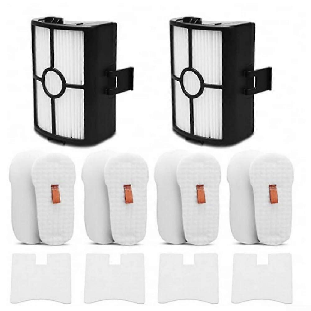 Replacement Filters For Shark HZ500UK HZ500UKT HZ500 HZ2000 HZ2002 HZ251 Anti-Hair-Wrap, 2 HEPA, 4 Foam & Felt Filters