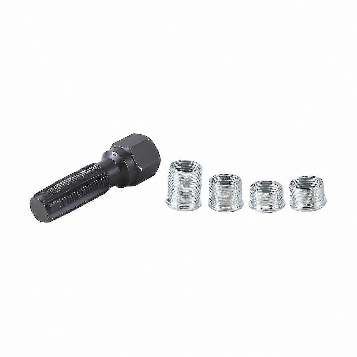 M14x1.25 Thread Repair Kit with 14mm Reamer and Tap for Spark Plug Rethreading