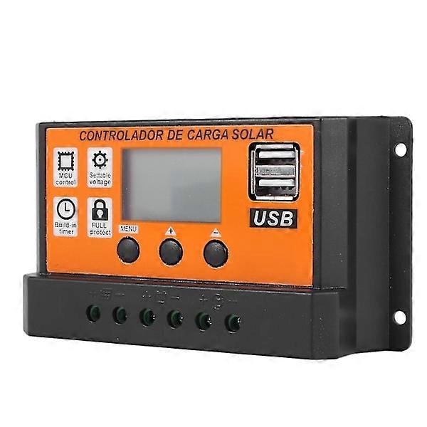 100a Mppt Solar Panel Regulator Charge Controller Autofocus Tracking