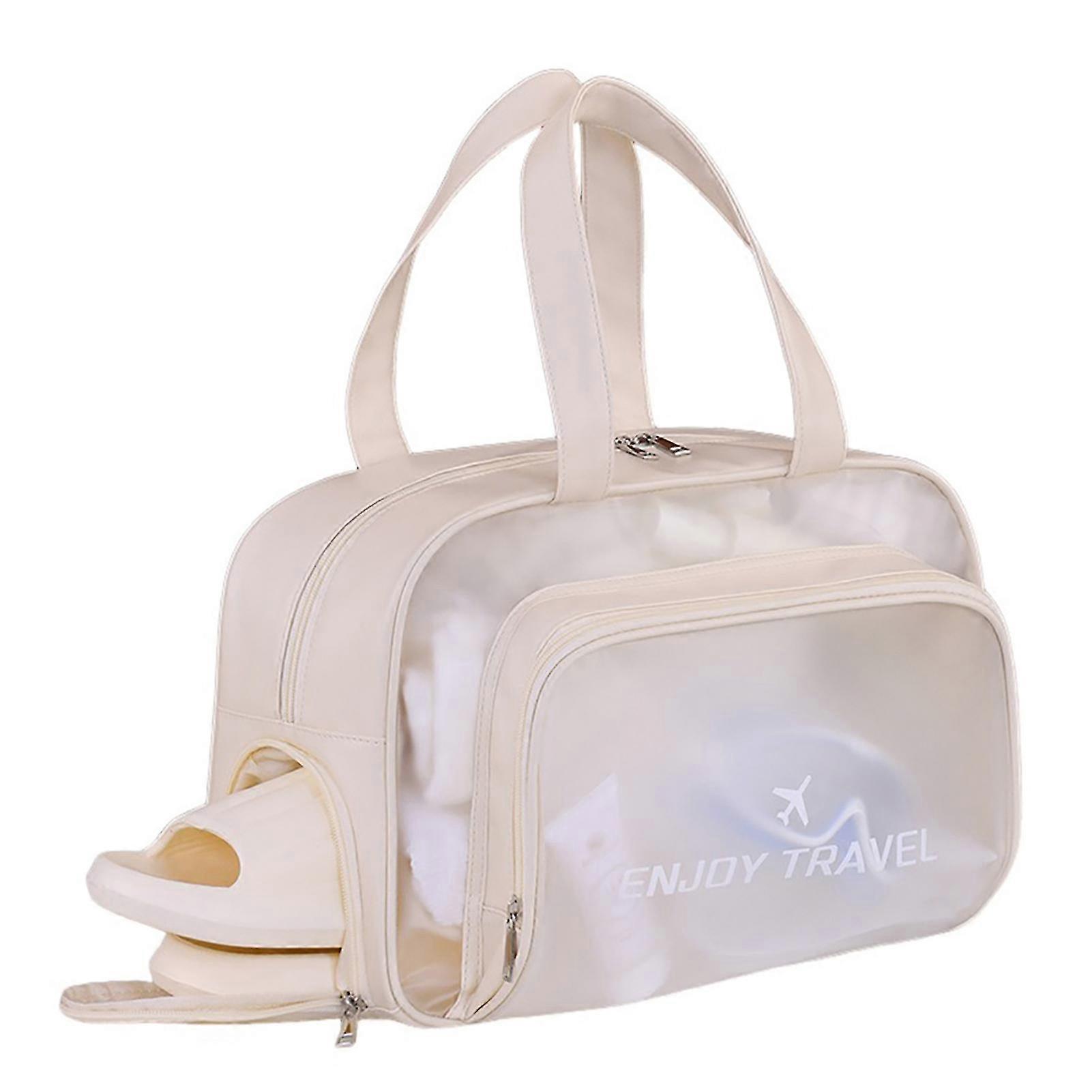 Optimized Travel Bag with Shoe Compartment and Toiletry Pouch for Beach, Holiday, and School
