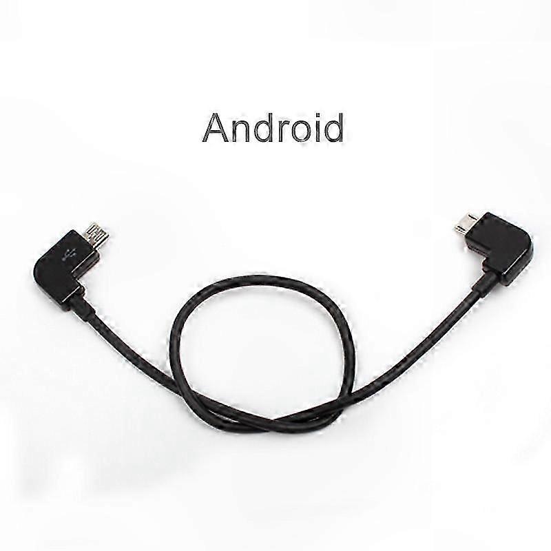 Micro USB OTG Cable for Drone Remote Controller Adapter - 90 Degree Angle Connection