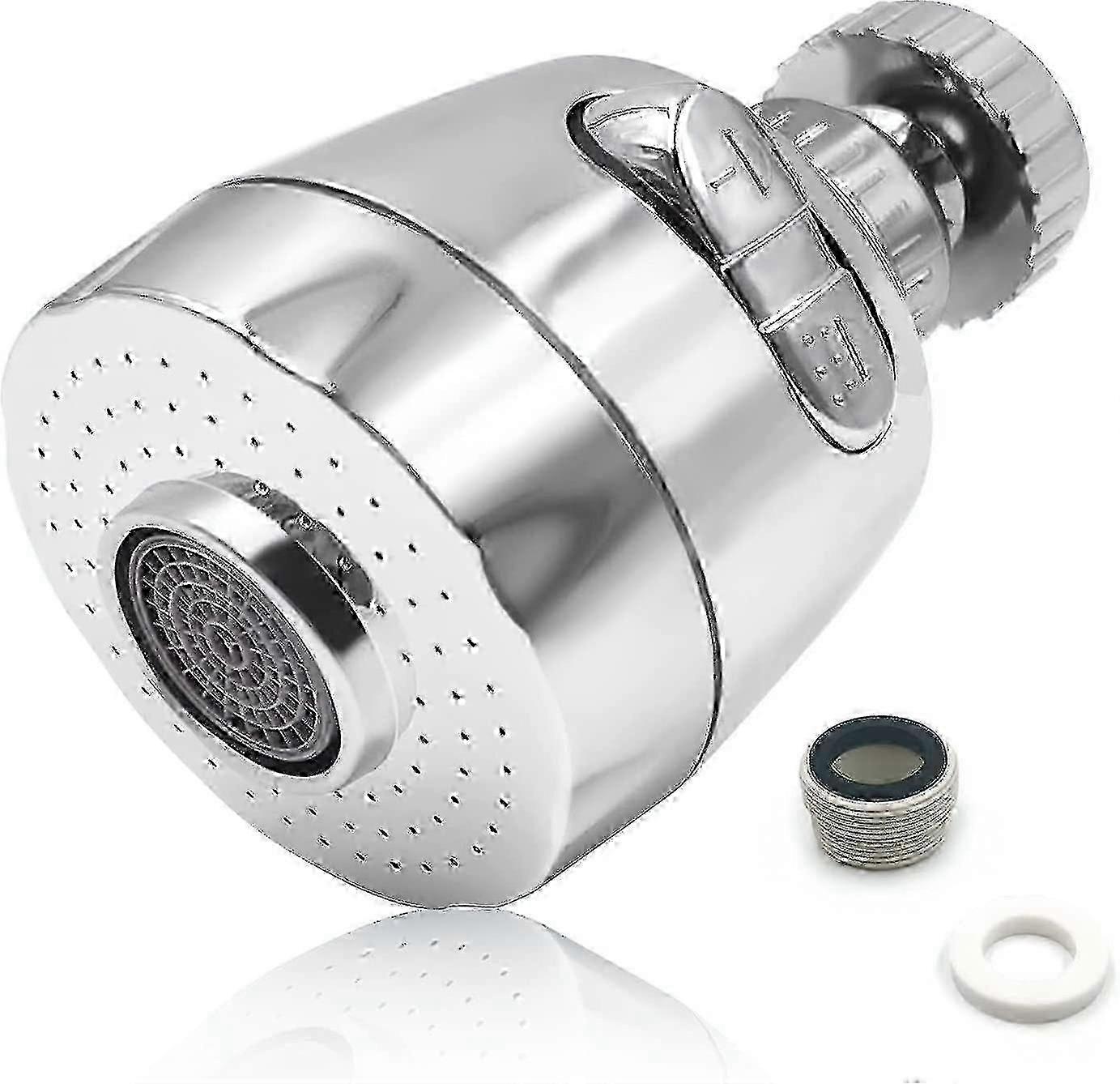 360 Swivel Faucet Aerator, Water Saving Splash Filter Nozzle, Unive...