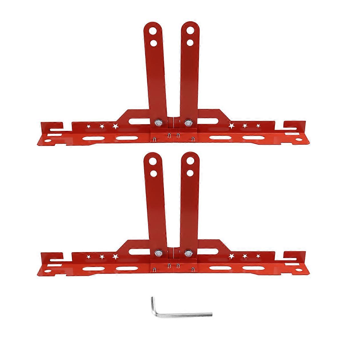 Car Wheel Alignment Tool Plates Adjustable Automotive Wheel Leveling Aligner Wheel Balancing Tool Orange