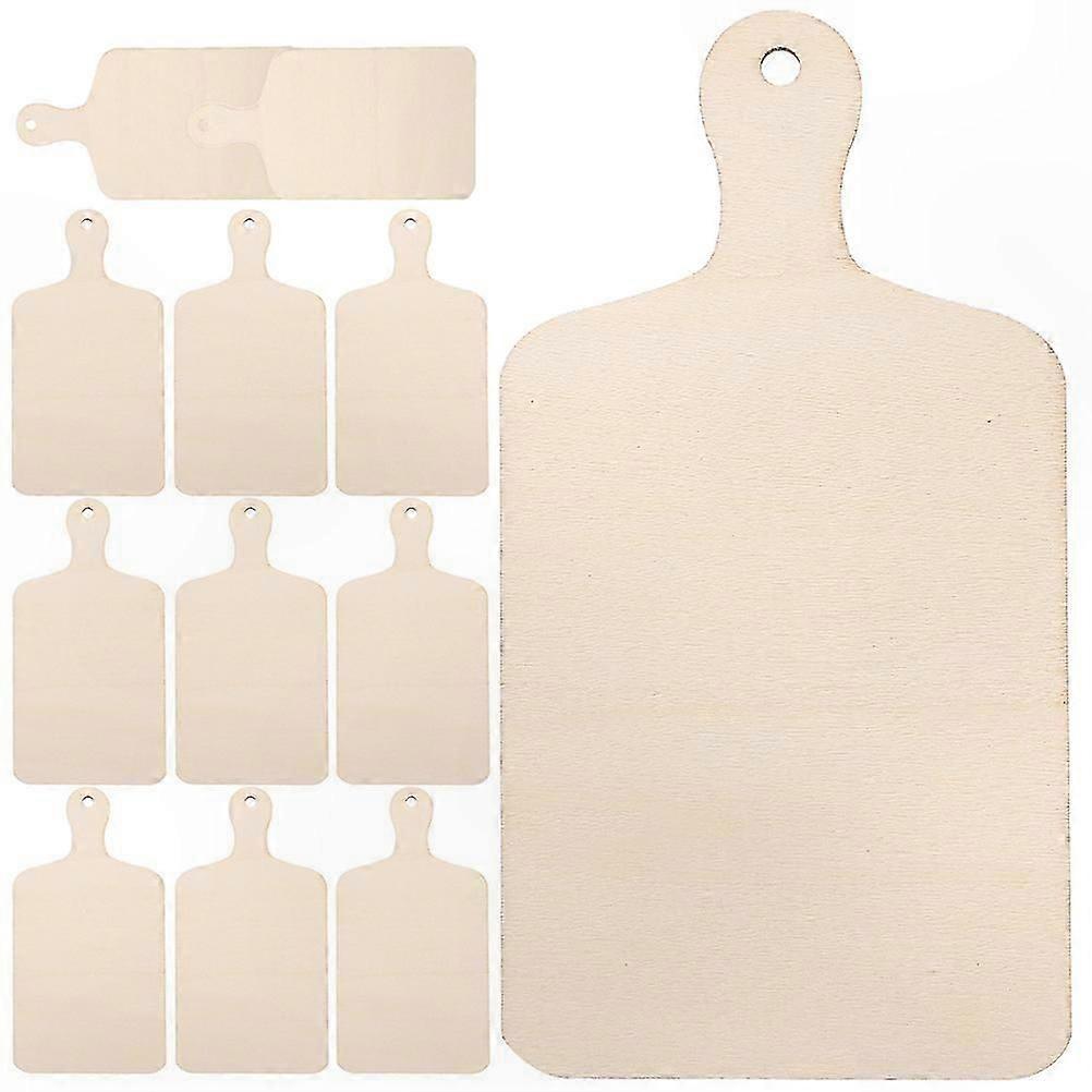 12-Pack Mini Wooden Boards for Crafting & Graffiti Art Projects