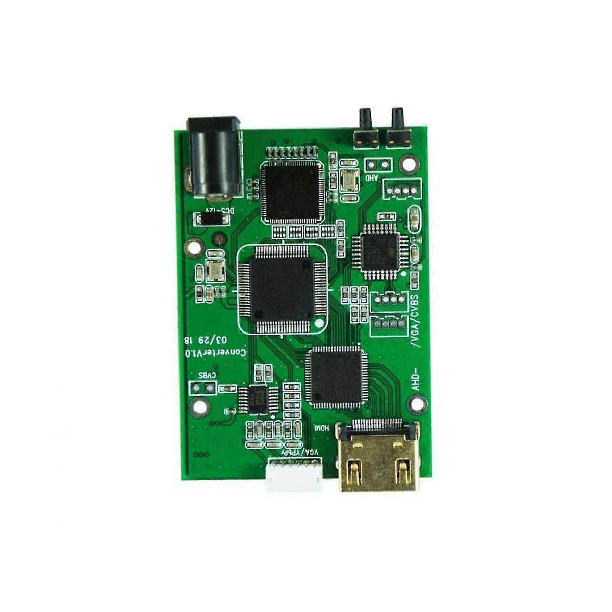 AHD41 4-In-1 HD Video Signal Convertor Board AHD TVI CVI CVBS Signal to -Compatible VGA CVBS Signal
