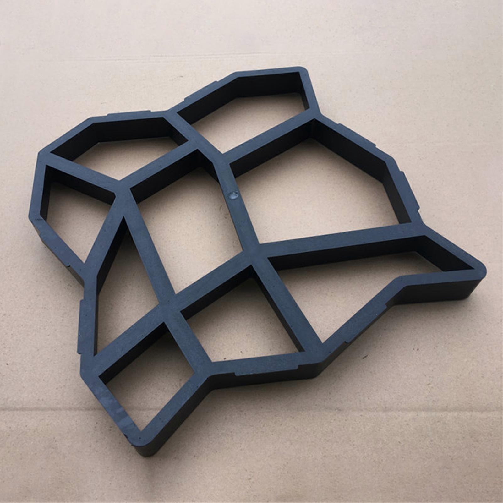 Walk Maker Reusable Plastic Concrete Path Paving Mold 35x35x3.6cm