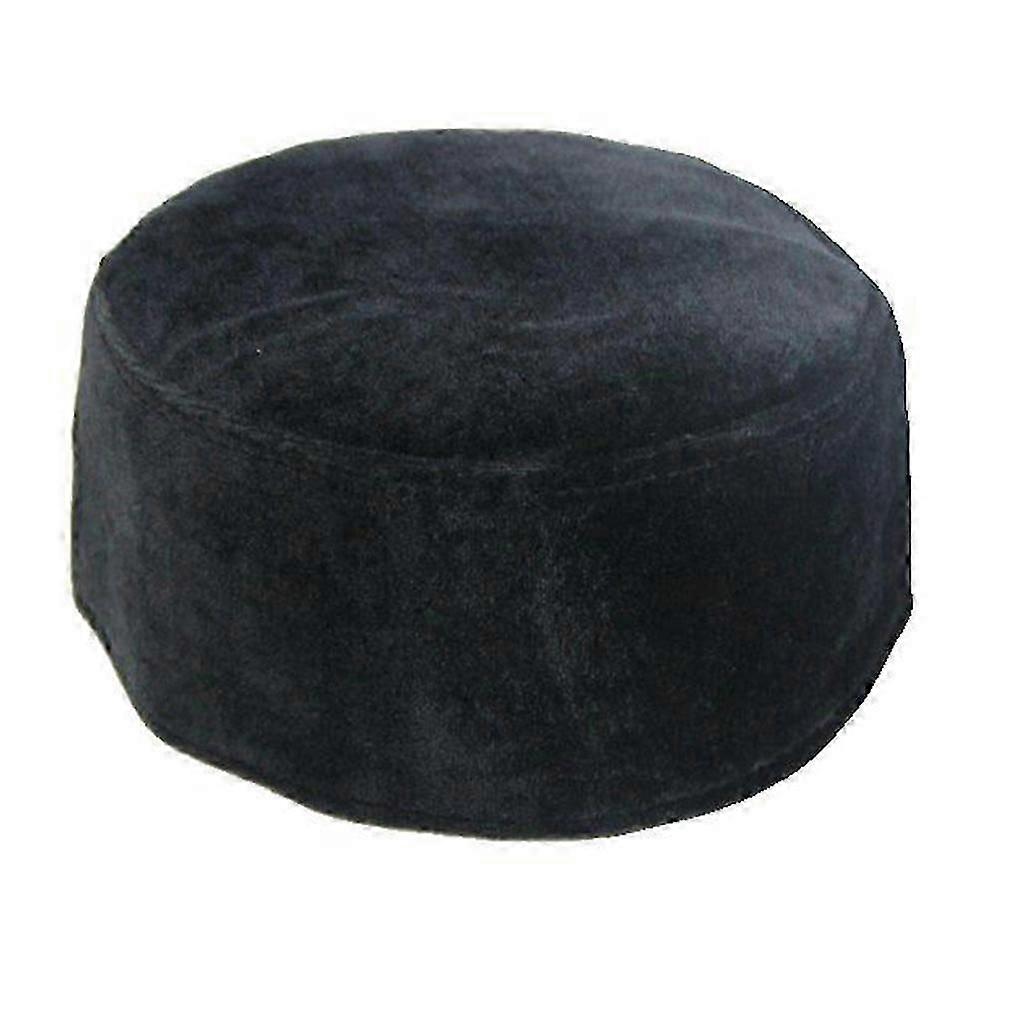 Men Muslim Prayer Hats Soft for Shell  Solid Islamic Arabic Dubai Hijab Warmth C