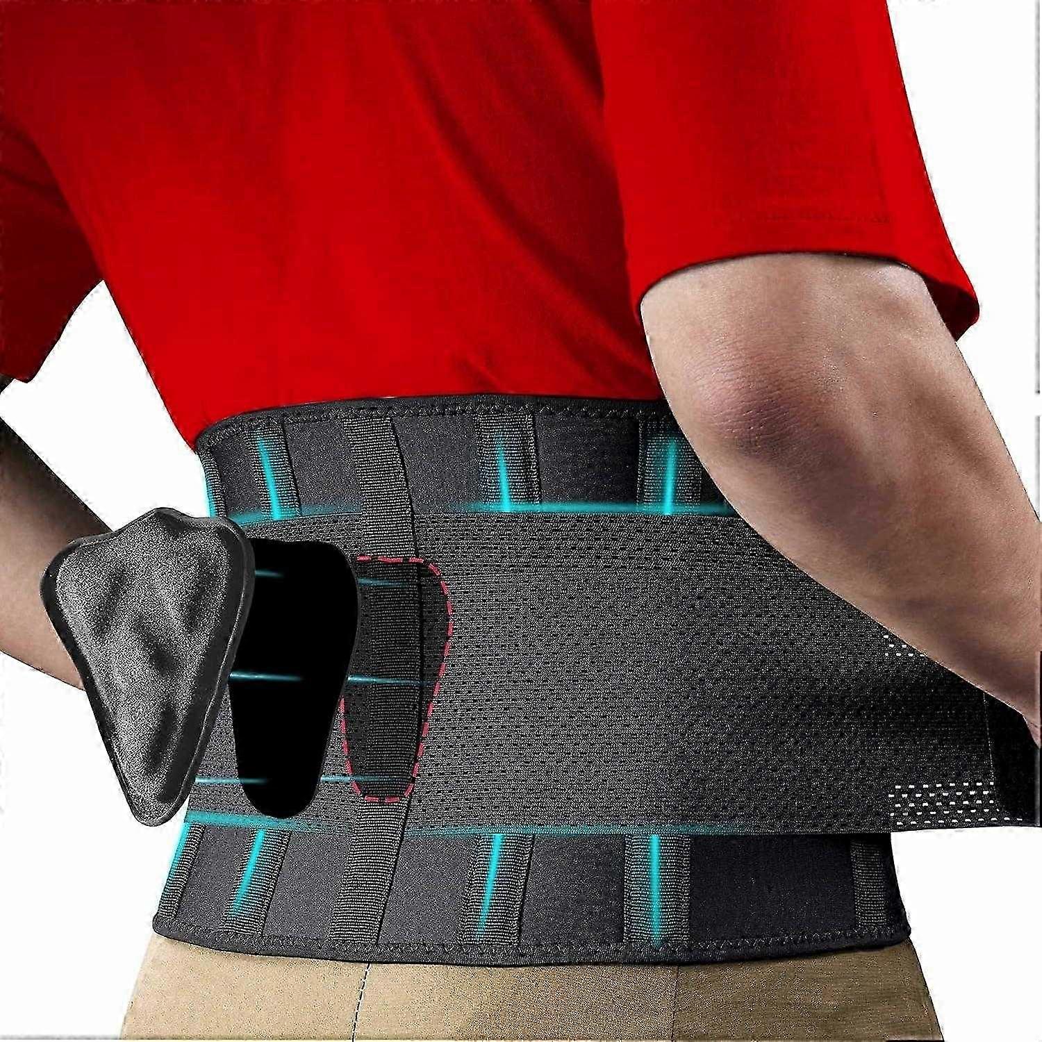 2025 Latest Model Back Brace for Men Lower Back Pain Relief Lumbar Support Brace Waist Be