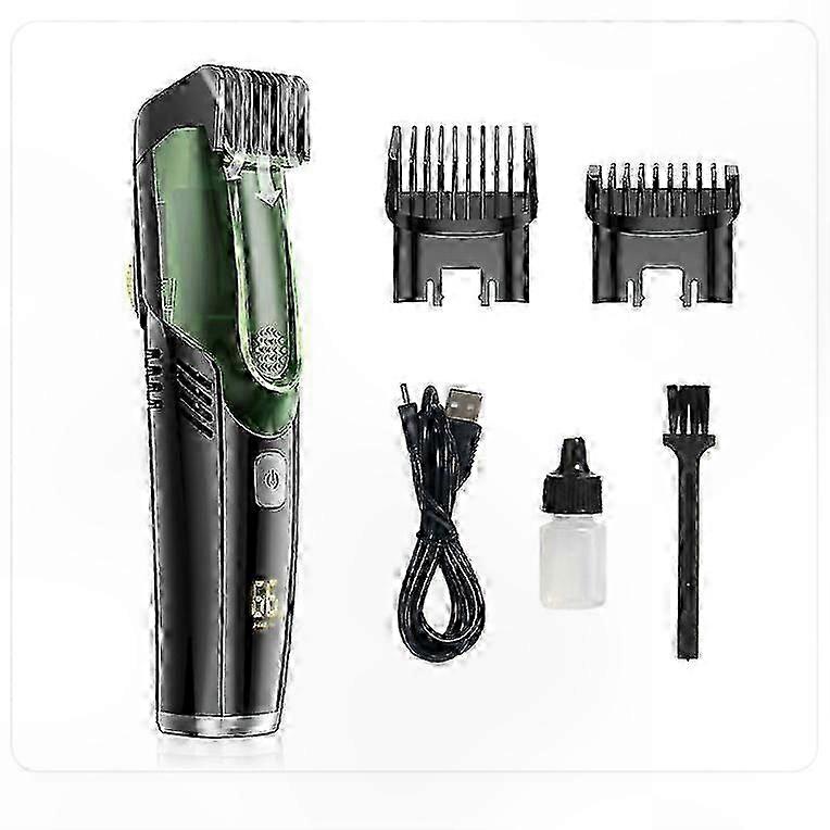 Waterproof Beard Trimmer for Men, Precision Grooming Tool with Vacuum Function