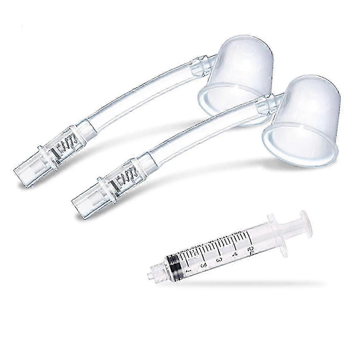 2 Set Nippel Corrector Device Korrektur für die Behandlung von Schlupfwarzen Vergrößernv1