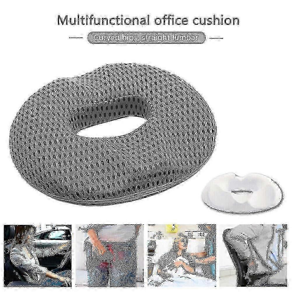 وسادة مقعد دونات لتخفيف آلام عظم الذنب والبواسير ، وسادة العظام بعد الجراحة دعم العصعص