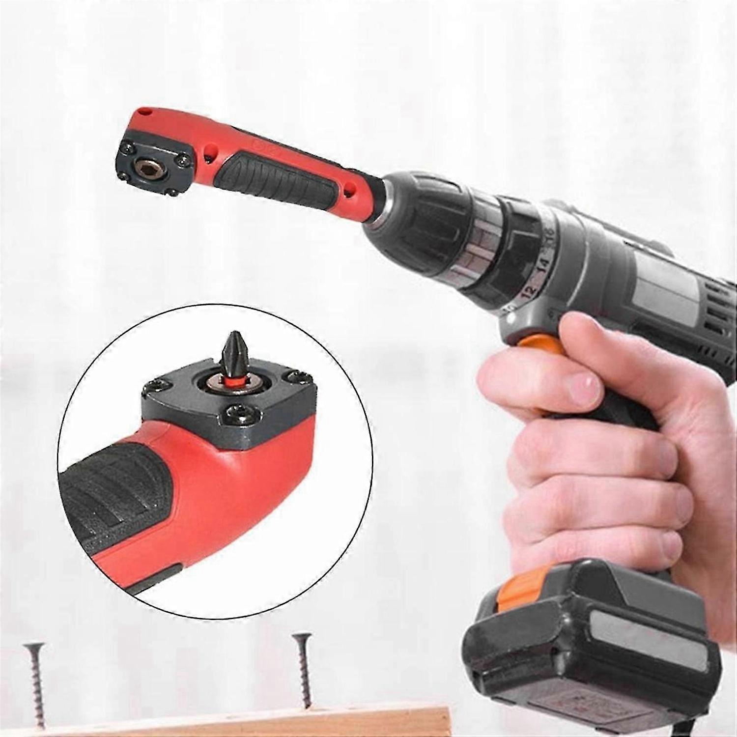 Electric Screwdriver Right-Angle Corner Operation Tool