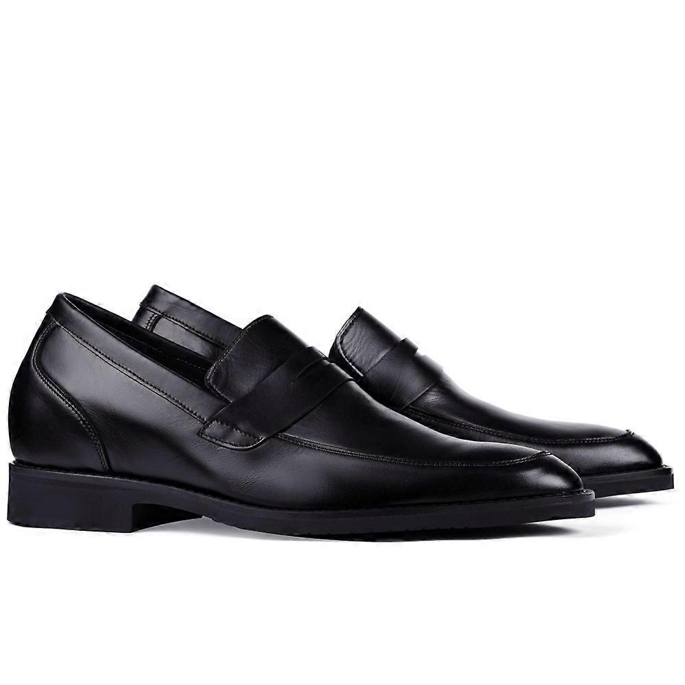 Masaltos elevator shoes for men 7cm. Milan black
