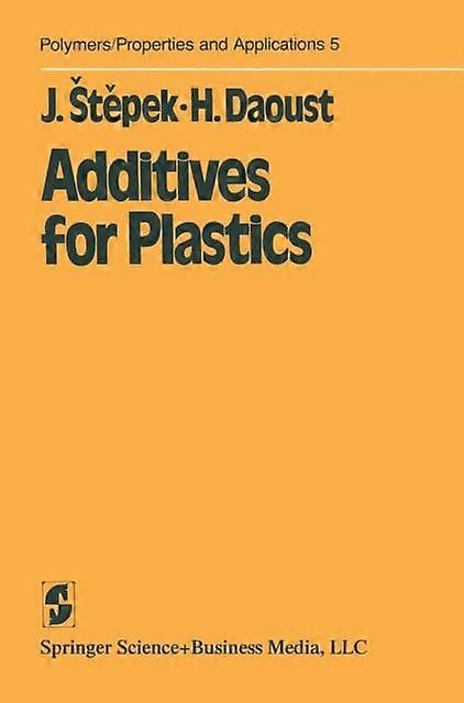 Additives For Plastics - Jan Stipek - Hardcover - en Book