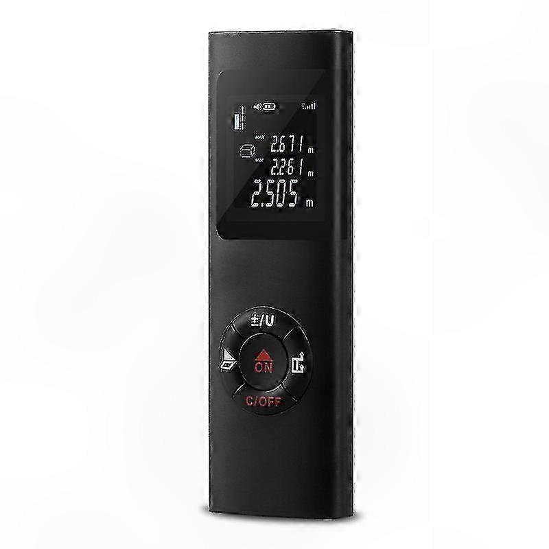 Digital Tape Measure Infrared Rangefinder with LCD Display Handheld Laser Distance Meter for Easy Measurements Up to 40m