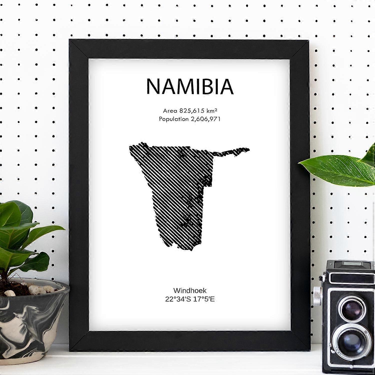 Namibia trykk av verden