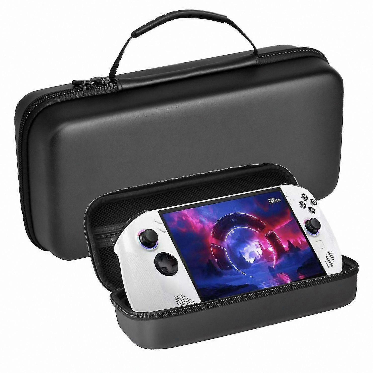 Portable Gaming Console Storage Bag with Handle, Shockproof EVA Case for Legion Go S