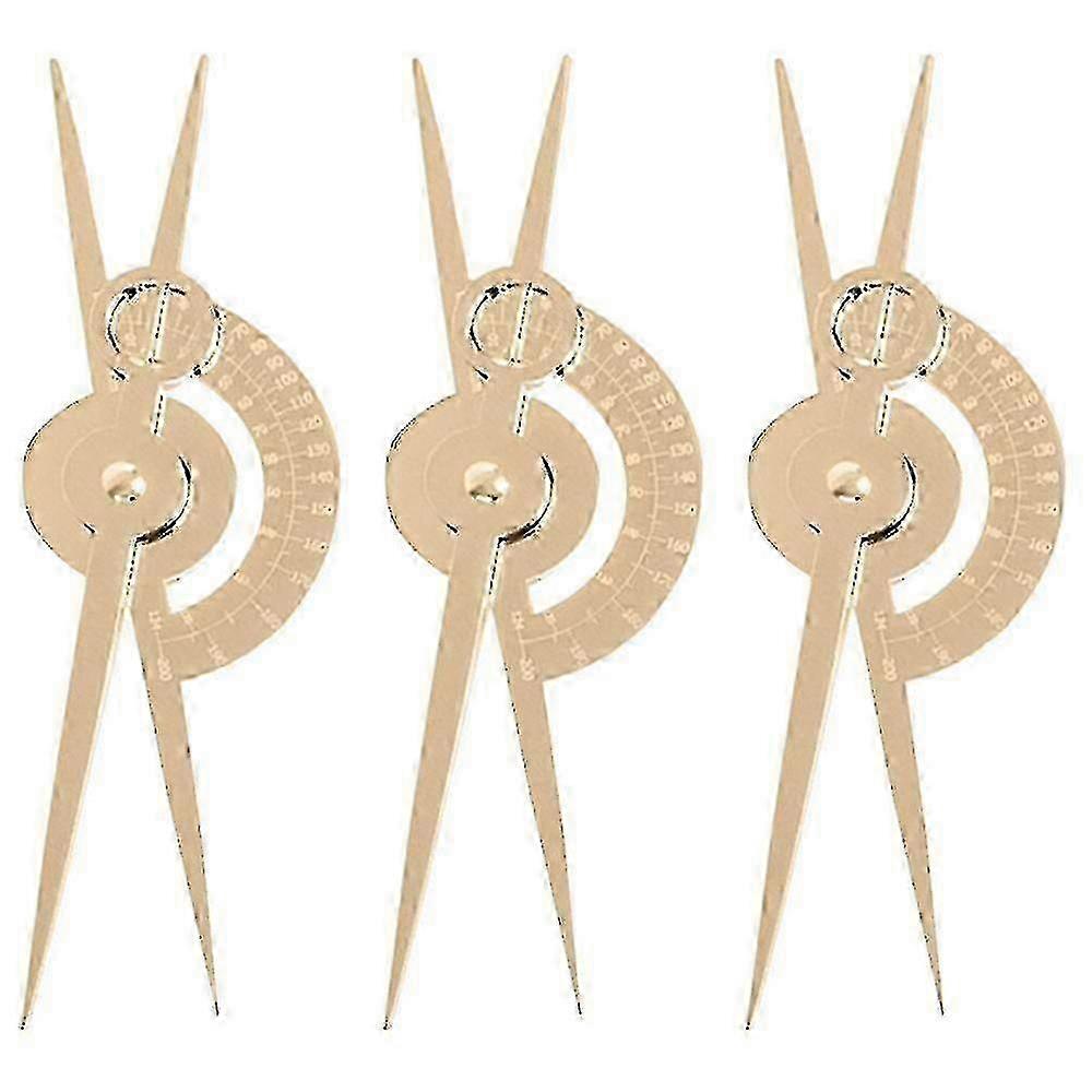 Double Scale Vernier Caliper Eyebrow Golden Ratio Caliper Micro Scraper Gauge Measuring Tool