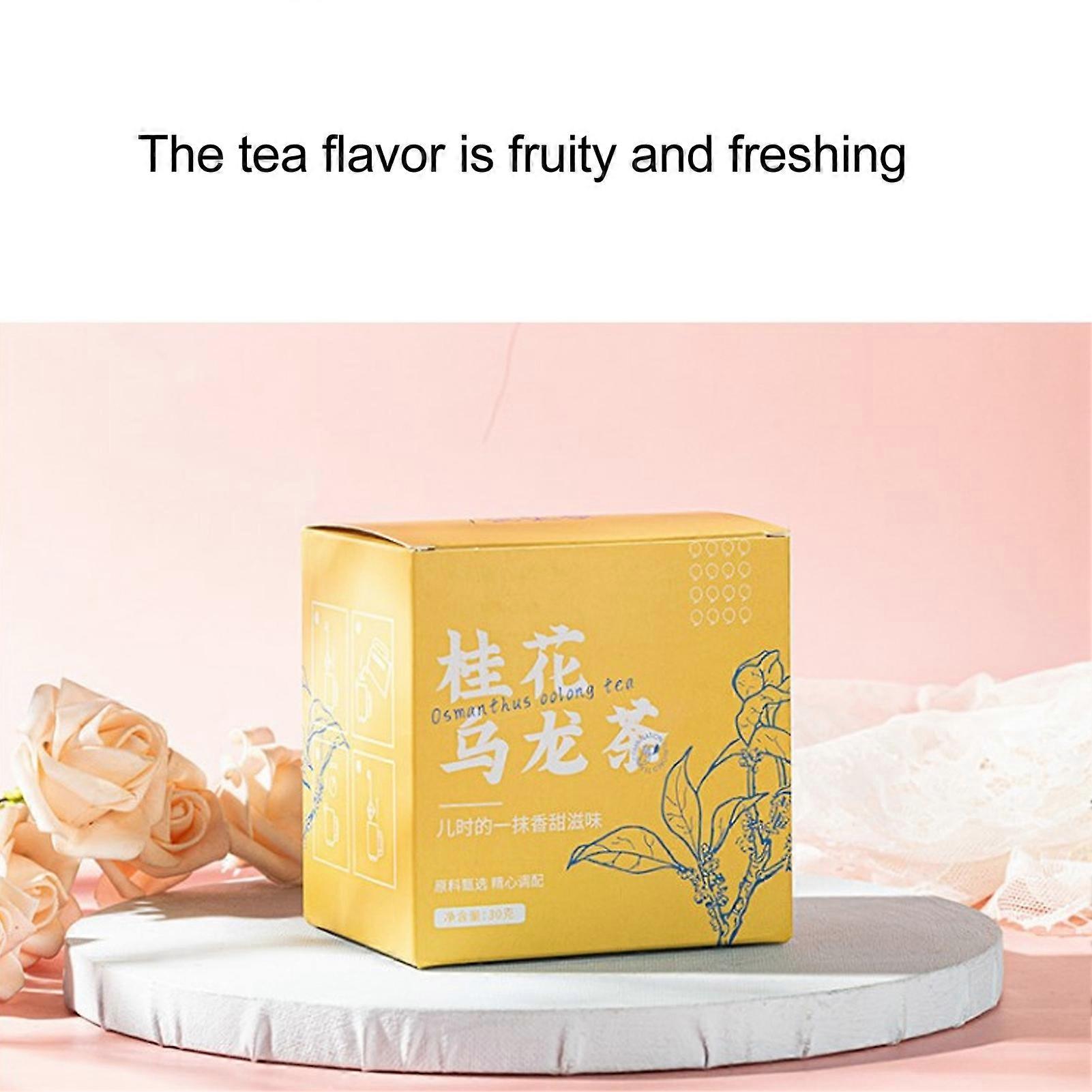 30g Osmanthus Oolong Tea Cold Brewing Bags 10 Count Triangular