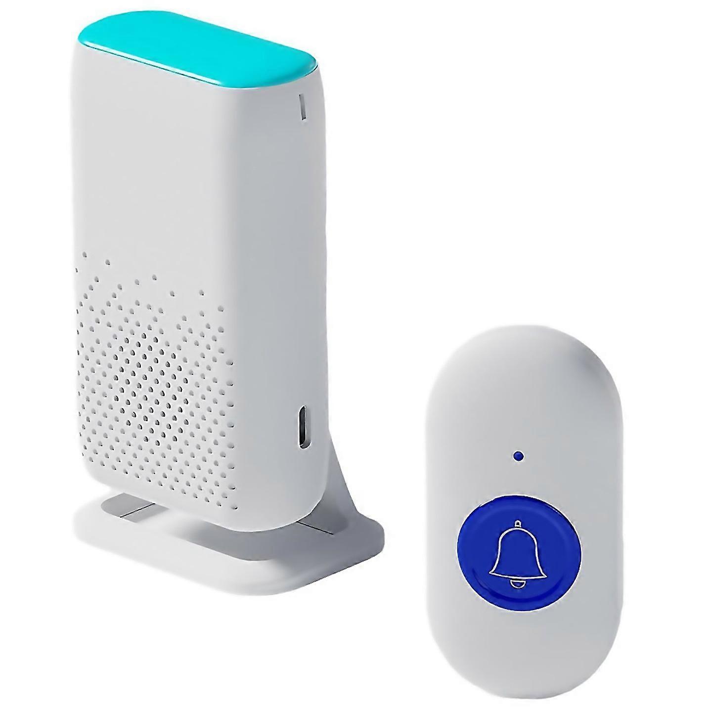 For New D320 Flash Vibration Wireless Doorbell Smart Elderly Pager