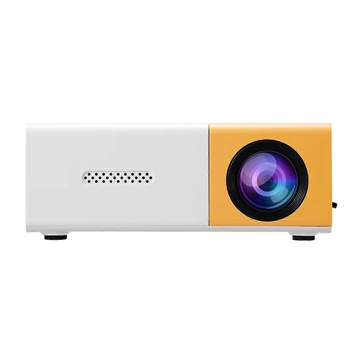Portable Mini Projector with Full HD 1080P Support -Includes Remote Control, USB-Powered, Ideal for