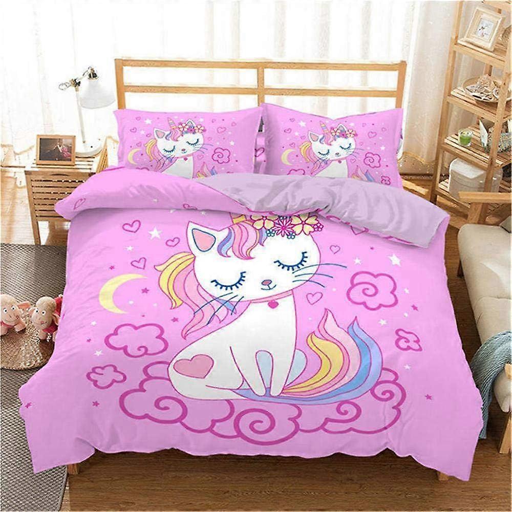 a625 Duvet Cover Set King Print Pattern Printed Comforter Bed Sets Soft 3 Pieces Full Size With 2 Pillow Shams Zipper Soft Lightweight Microfiber Cart