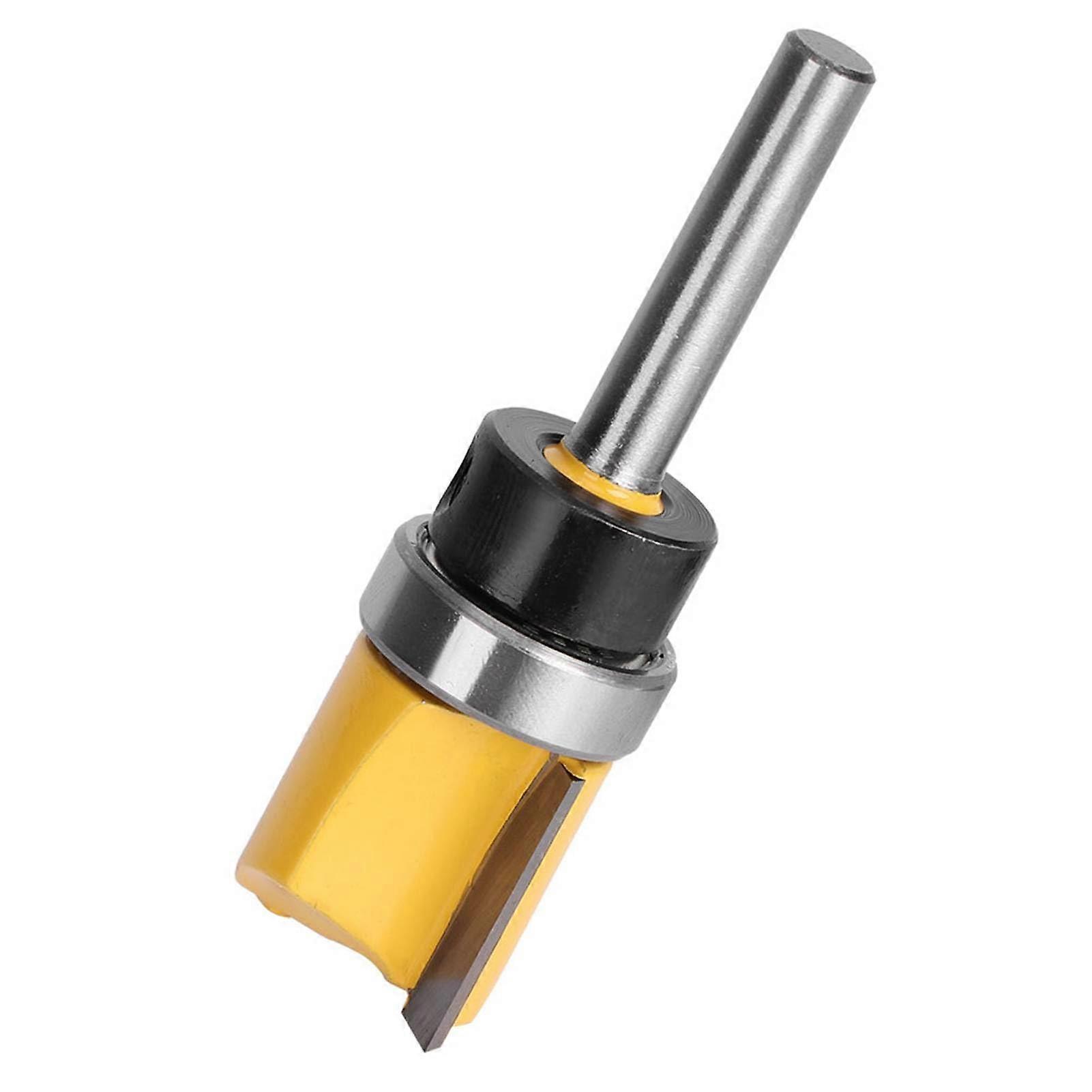 Woodworking Cutter 1/4in Shank Flush Trim Router Bit For Wood Milling Slotting And Trimming